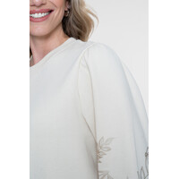 Geisha Sweat Foil Printed Sleeves Light Sand