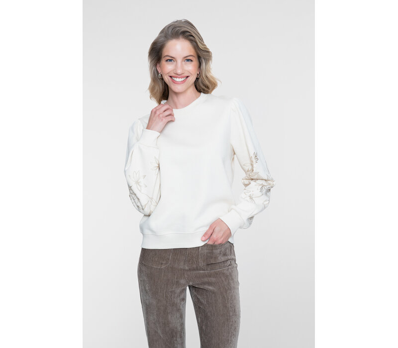 Geisha Sweat Foil Printed Sleeves Light Sand