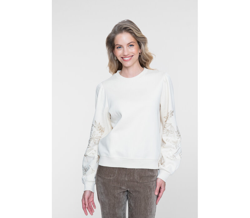 Geisha Sweat Foil Printed Sleeves Light Sand
