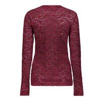 Geisha Top Lace Bordeaux