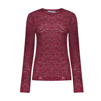 Geisha Top Lace Bordeaux