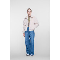 Geisha Jacket Fake Fur Zigzag Off White