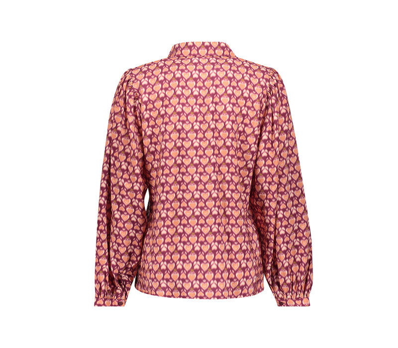 Geisha Blouse Cassis Orange