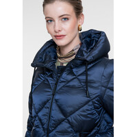 Geisha Jacket Short with Hood Navy
