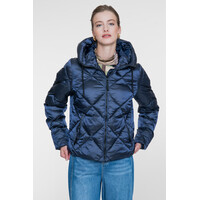 Geisha Jacket Short with Hood Navy