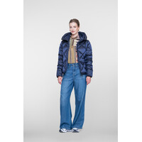 Geisha Jacket Short with Hood Navy