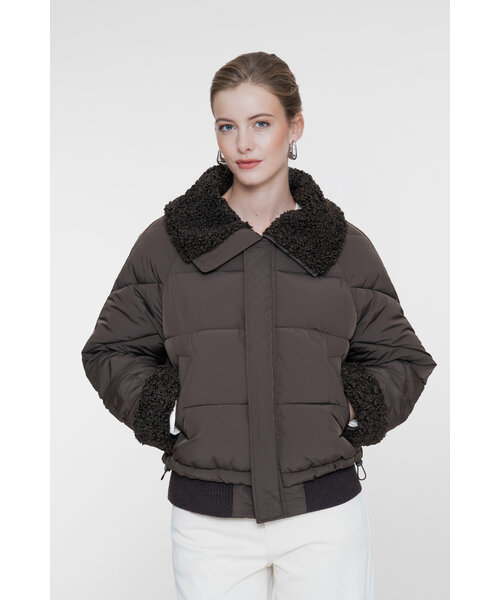 Geisha Geisha Jacket Teddy Collar