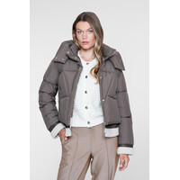 Geisha Jacket Short with Teddy Brown