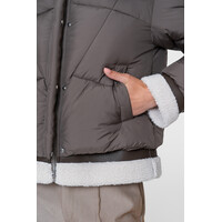 Geisha Jacket Short with Teddy Brown
