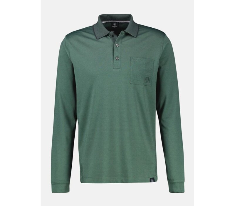Lerros Rugby Polo Cedar Green
