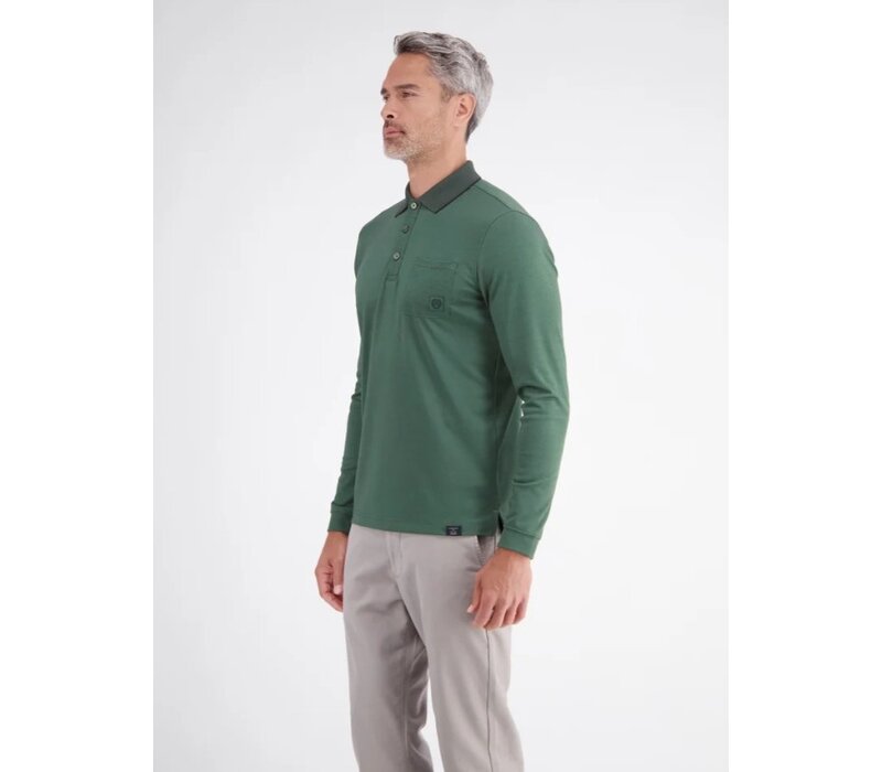 Lerros Rugby Polo Cedar Green
