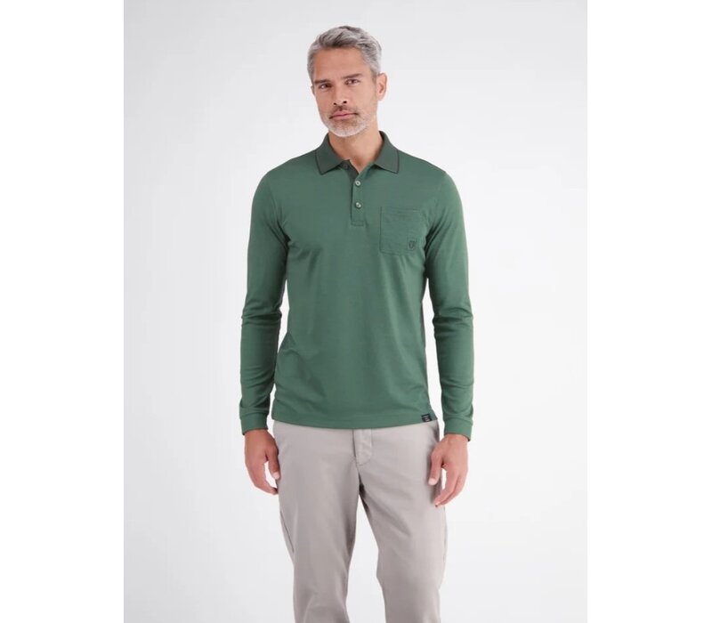 Lerros Rugby Polo Cedar Green