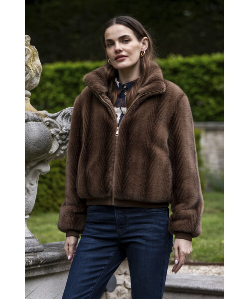 Geisha Geisha Jacket Fake Fur
