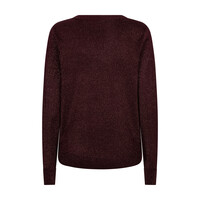 Red Button Sweet Sparkle Burgundy