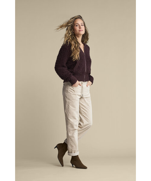 Red Button Red Button Bomber Knit Boucle