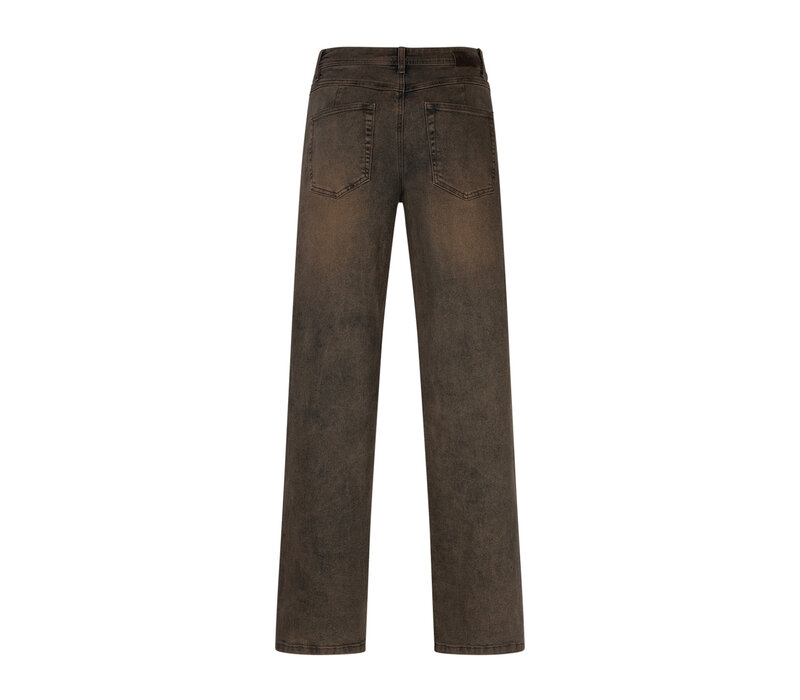 Red Button Colette Overdye Denim L33 Light Brown Overdye