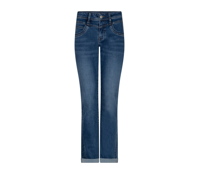 Red Button Relax Denim Darkstoneused