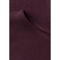 Street One Soft Shirt with Bottom Cuff Rustic Rouge Melange