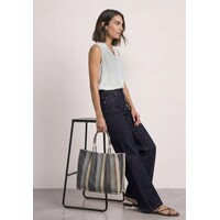 Street One Emee Wide Leg HW Rinse Soft Washed