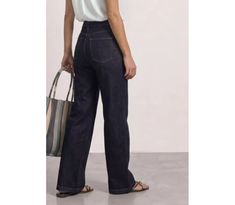 Street One Emee Wide Leg HW Rinse Soft Washed