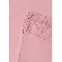 Street One Basic Top with Lace Cuff Vintage Blush