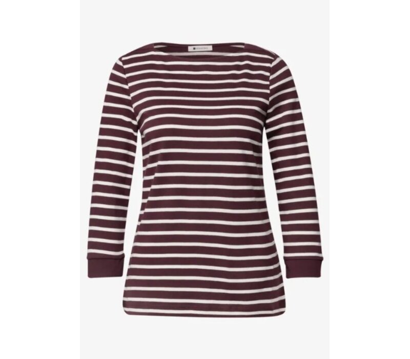 Street One U-Boat Shirt Rustic Rouge