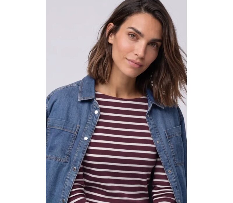 Street One U-Boat Shirt Rustic Rouge