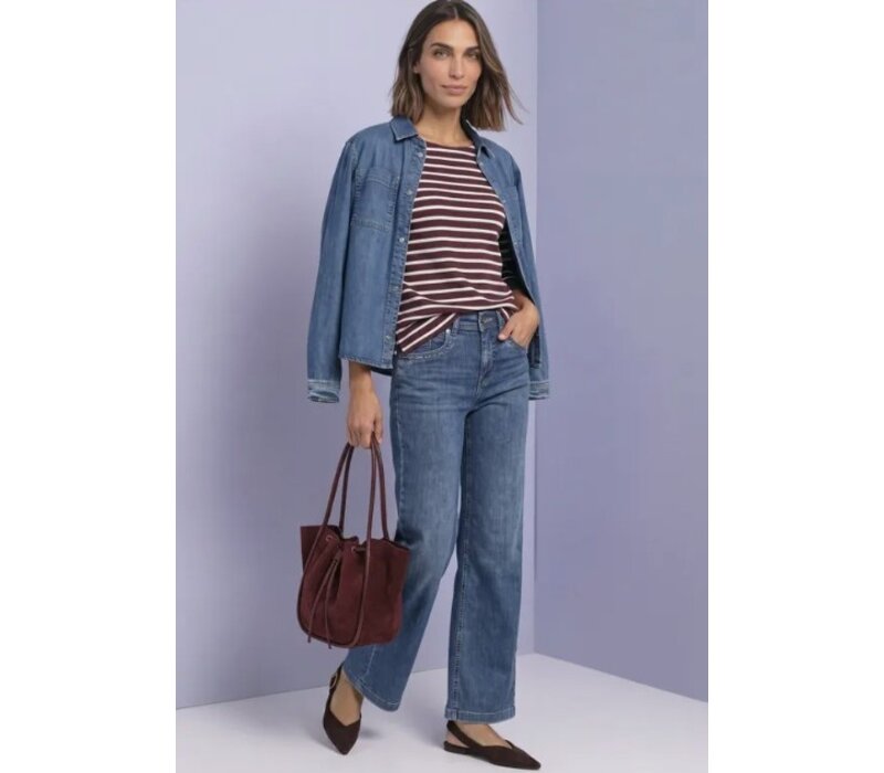 Street One U-Boat Shirt Rustic Rouge