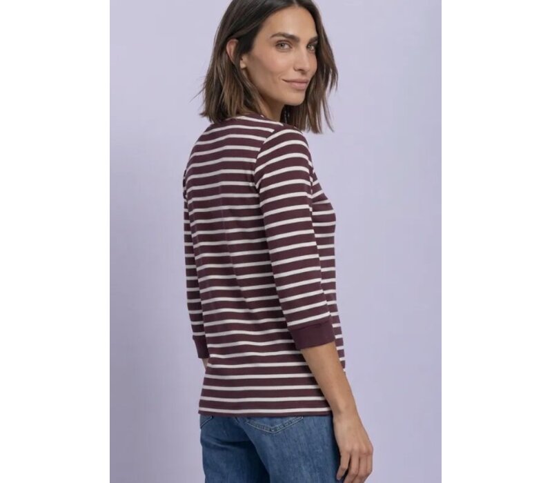 Street One U-Boat Shirt Rustic Rouge