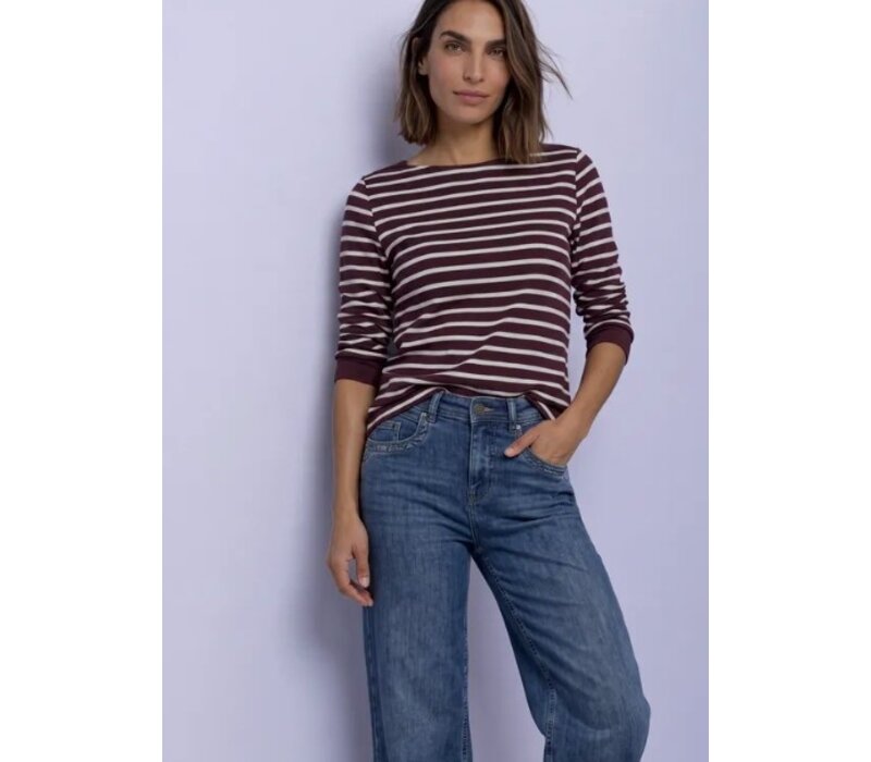 Street One U-Boat Shirt Rustic Rouge