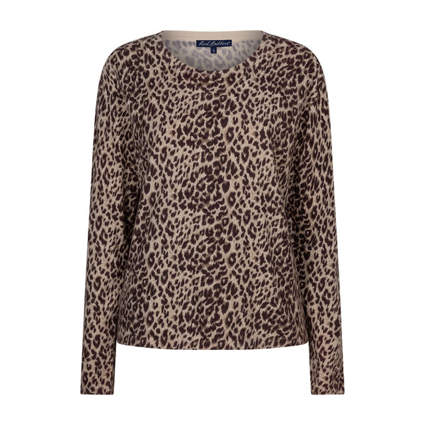 Red Button Sweet Animal Print 