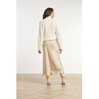 Smashed Lemon Knit Top Off White Sand