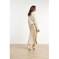 Smashed Lemon Knit Top Off White Sand