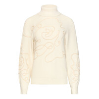 Smashed Lemon Knit Top Off White Sand