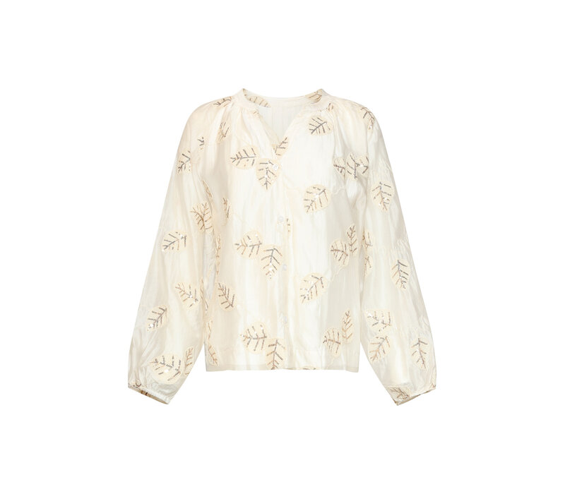 Smashed Lemon Blouse Off White