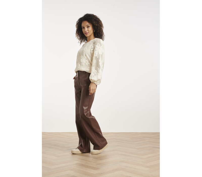 Smashed Lemon Blouse Off White