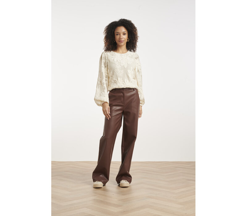Smashed Lemon Blouse Off White