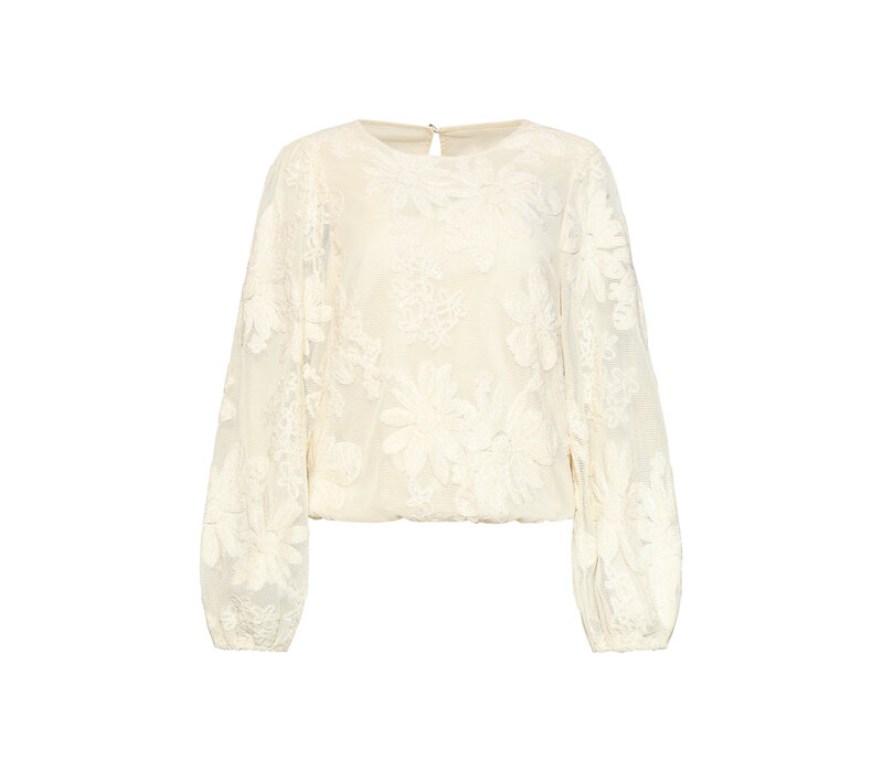 Smashed Lemon Blouse Off White