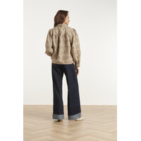 Smashed Lemon Blouse Taupe