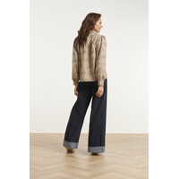 Smashed Lemon Blouse Taupe