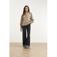 Smashed Lemon Blouse Taupe