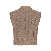 Smashed Lemon Knit Gilet Taupe