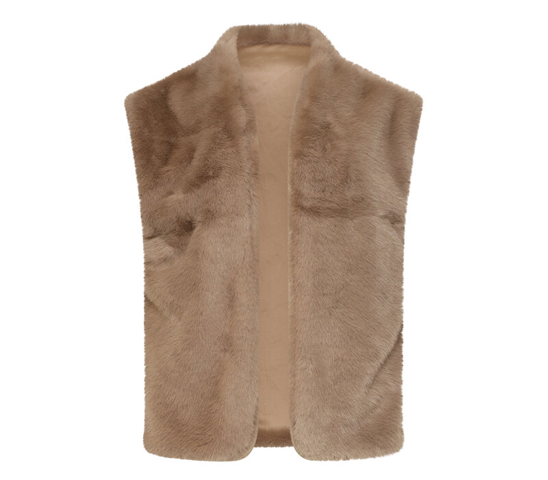 Smashed Lemon Gilet Taupe