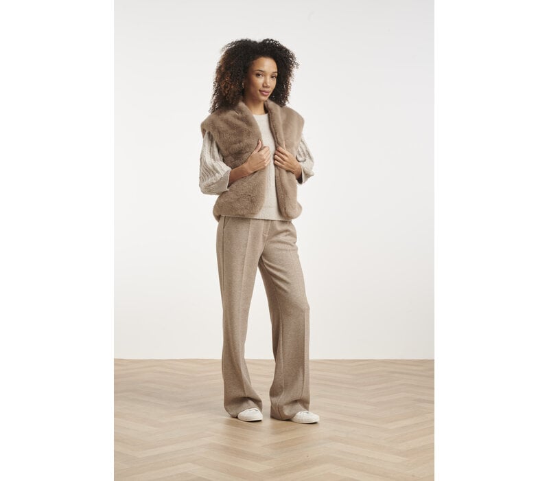 Smashed Lemon Gilet Taupe