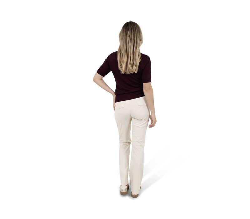 Zoso Knitted Sweater Bordeaux