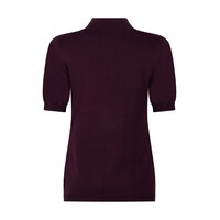 Zoso Knitted Sweater Bordeaux