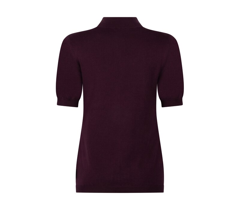 Zoso Knitted Sweater Bordeaux
