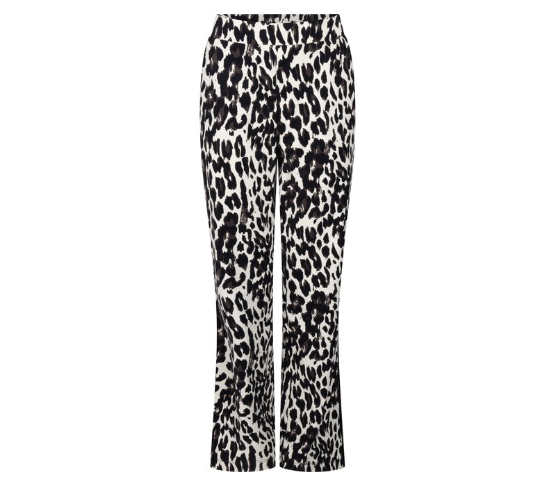 Zoso Print Travel Pant Black Espresso