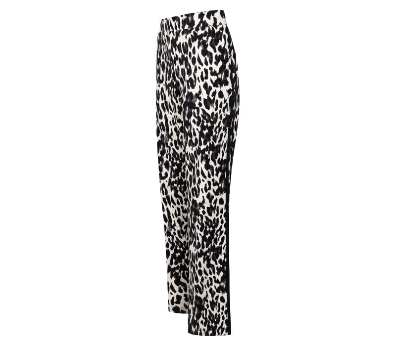 Zoso Print Travel Pant Black Espresso