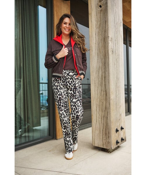 Zoso Zoso Print Travel Pant